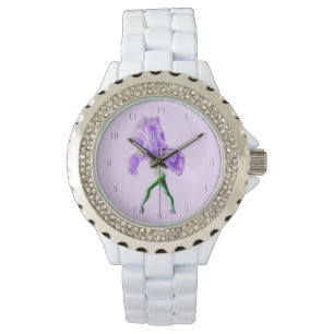 Ballerina Iris Blume Ballet Dancer Armbanduhr