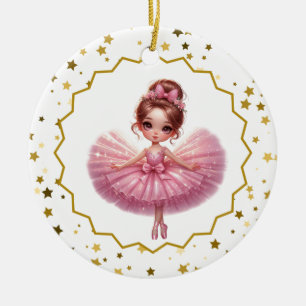Ballerina Keramik Ornament