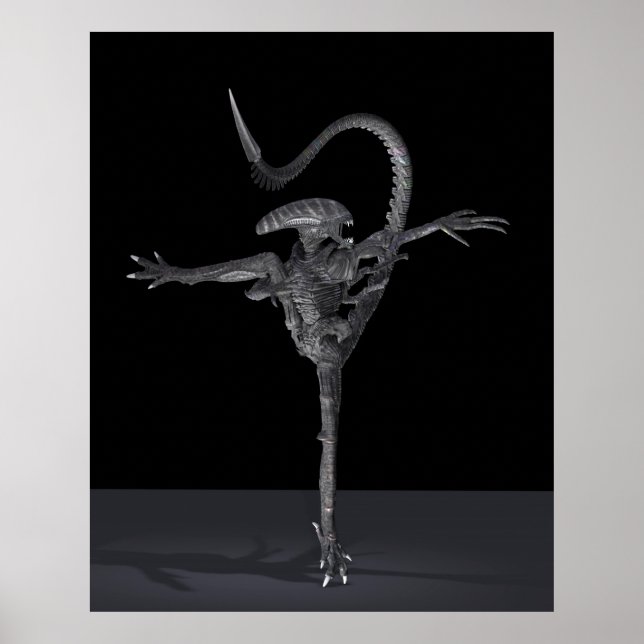 Ballerina-Kreatur Poster (Vorne)