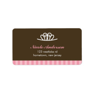 Ballerina Labels Adressaufkleber