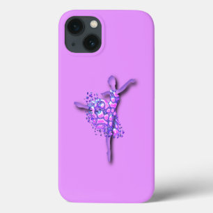 Ballerina Lila iPhone Case Ballett Tänzerin Frau