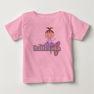 Ballerina - Lilac Baby Tutu Bodysuit T-shirt