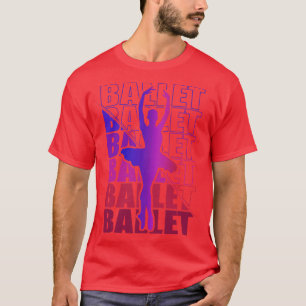 Ballerina Mädchen Ballett Tanz Dance 9 T-Shirt