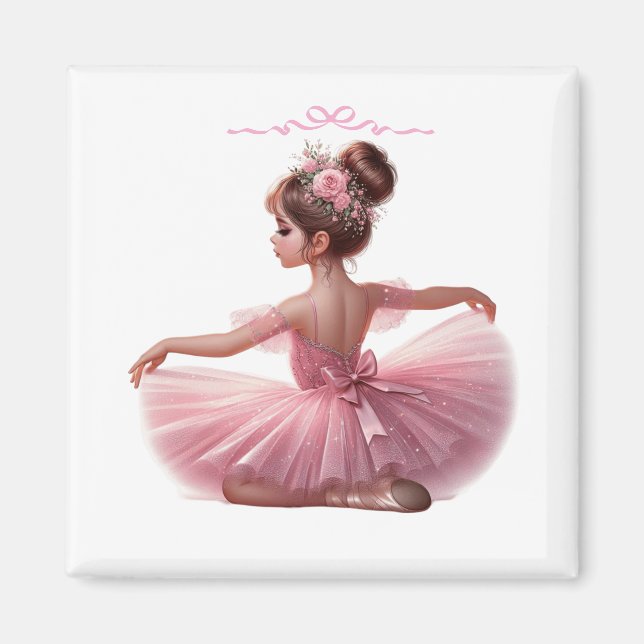 Ballerina-Magnet  Magnet (Vorne)