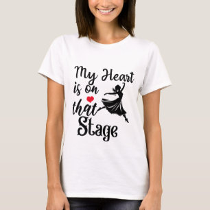 Ballerina Mama T-Shirt, Dance Mama Shirt