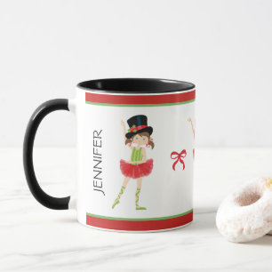 Ballerina Merry Christmas   Ballett Tasse