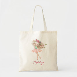 Ballerina-Monogramm-Namen-Ballett-Tanz-Tasche Tragetasche