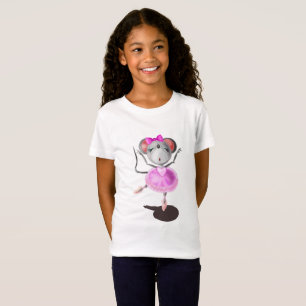 Ballerina Mouse Funny T - Shirt Happy Ballet Dance