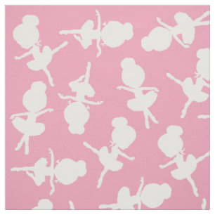 Ballerina Muster, Ballettmädchen, Balletttanz Stoff