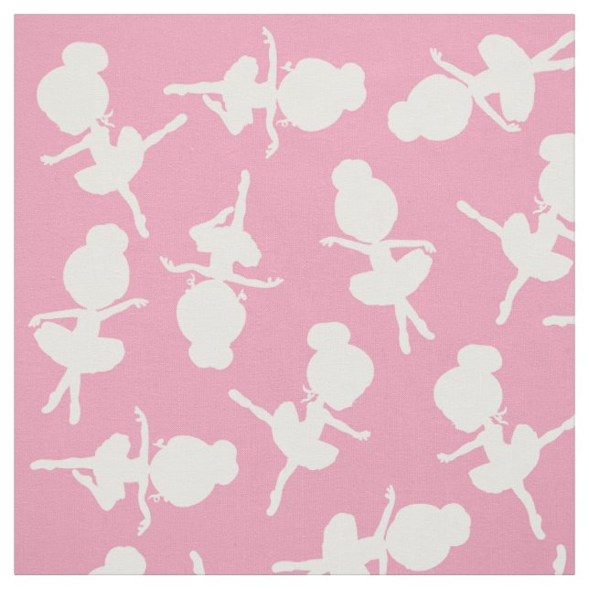 Ballerina Muster, Ballettmädchen, Balletttanz Stoff (Muster)
