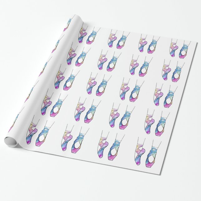 Ballerina Niedlich Ballet Geschenkpapier (Ungerollt)