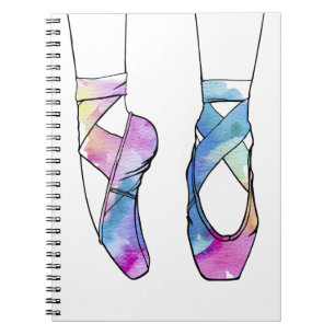 Ballerina Niedlich Ballet Notizblock