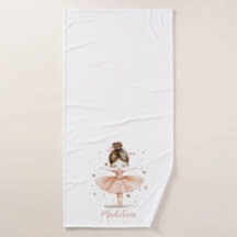 Ballerina Nom personnalisé Fille