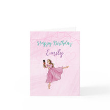 Ballerina Nutcracker - Individuelle Name Geburtsta