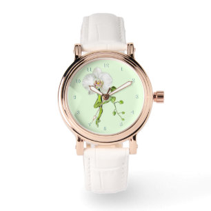 Ballerina Orchid Ballett Tänzerin Schenken Armbanduhr