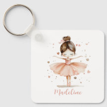 Ballerina Personalisiert Name Girly