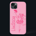Ballerina pink Girls benennen personalisierten Pik title_seo2<br><div class="desc">Niedliche Originalverpackung für Ihre besondere Ballerina. Lest Lindsay oder du kannst mit deinen eigenen Namen oder Wörtern personalisieren. Exklusiv von Sarah Trett entworfen.</div>