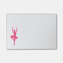 Ballerina-Post-Itanmerkungen Post-it Klebezettel