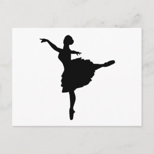 Ballerina Postkarte