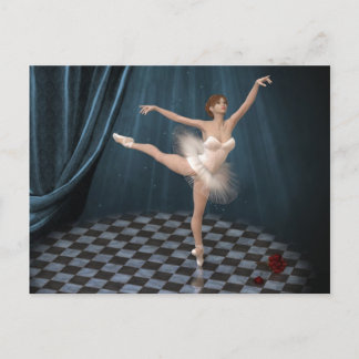 Ballerina Postkarte