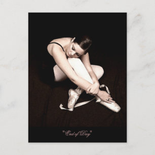 Ballerina Postkarte