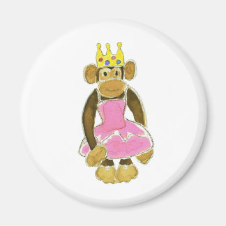 Ballerina Princess Monkey Magnet