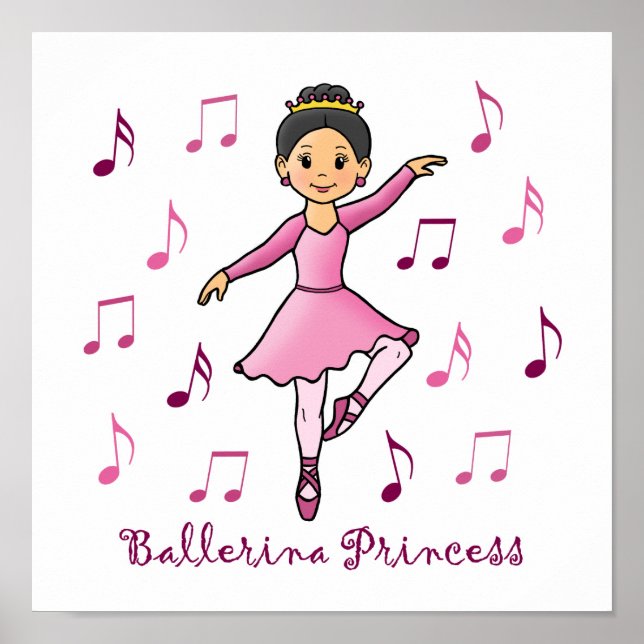 Ballerina Princess Poster (Vorne)