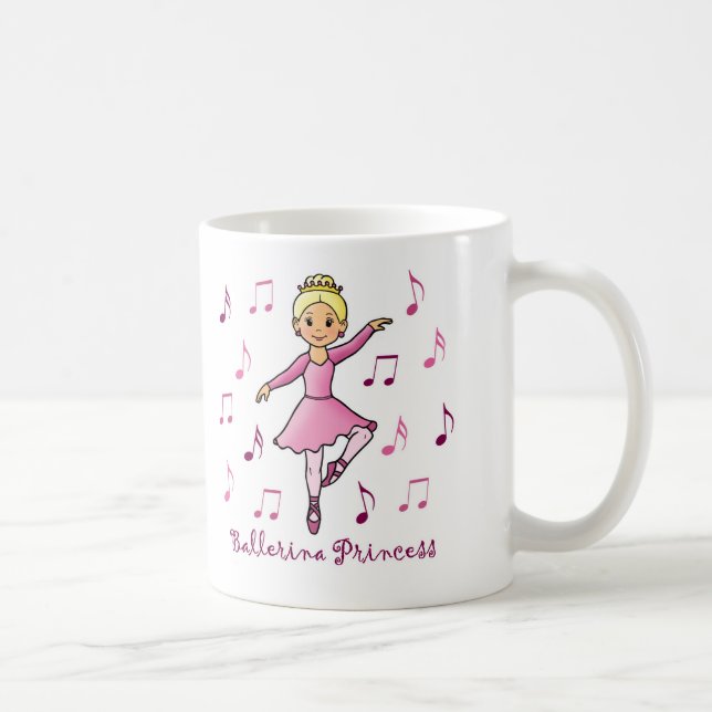 Ballerina-Prinzessin Kaffeetasse (Rechts)