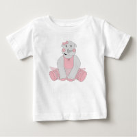 Ballerina Rhino Baby T - Shirt