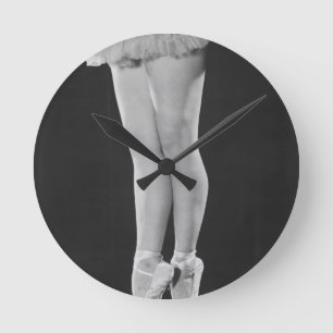 Ballerina Runde Wanduhr