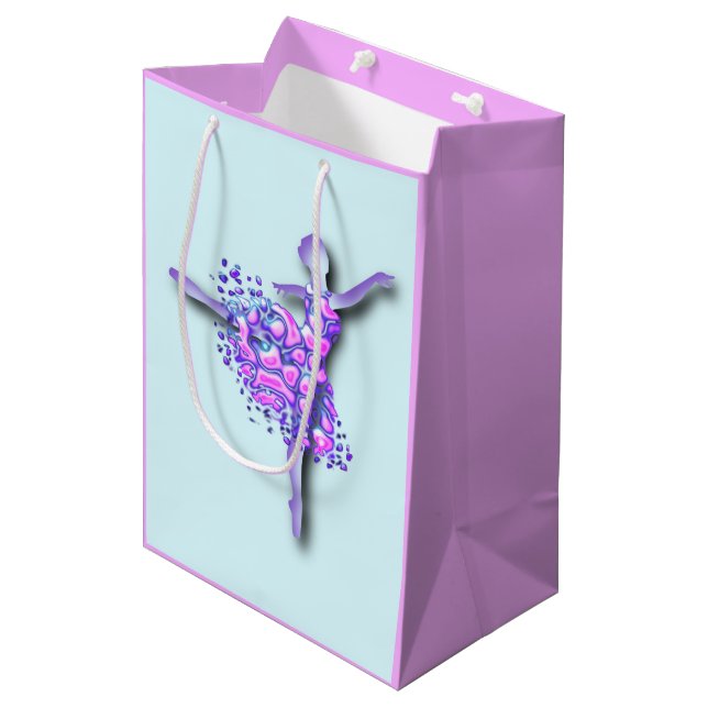 Ballerina Sac Cadeau Ballet Danseuse Fille Vos Cou (Devant Angle)