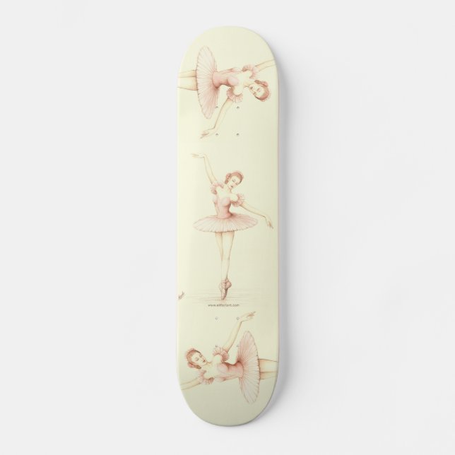 Ballerina Skateboard (Vorderseite)
