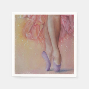 BALLERINA SOLO PAPER NAPKINS SERVIETTE