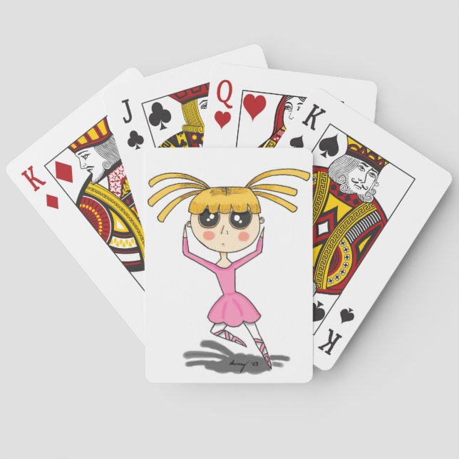 Ballerina Spielkarten (Rückseite)