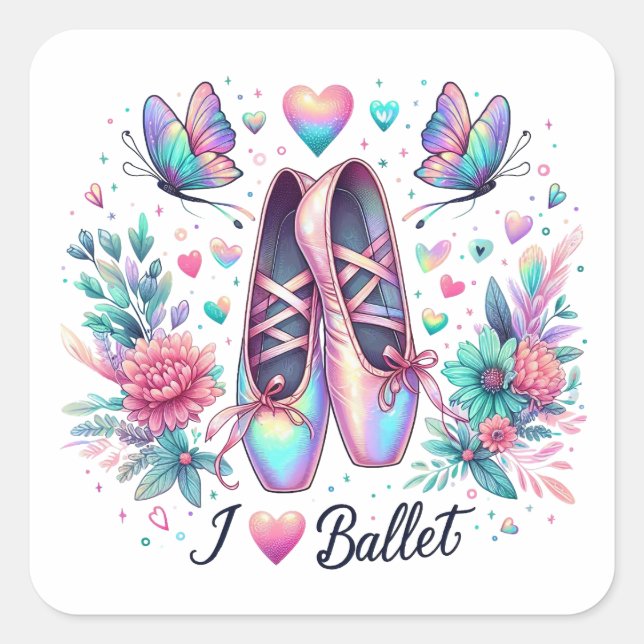 Ballerina Stickers (Vorderseite)