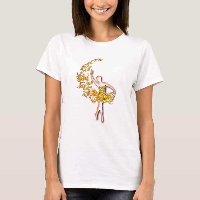 Ballerina T-shirt danseuse de ballet (Devant)
