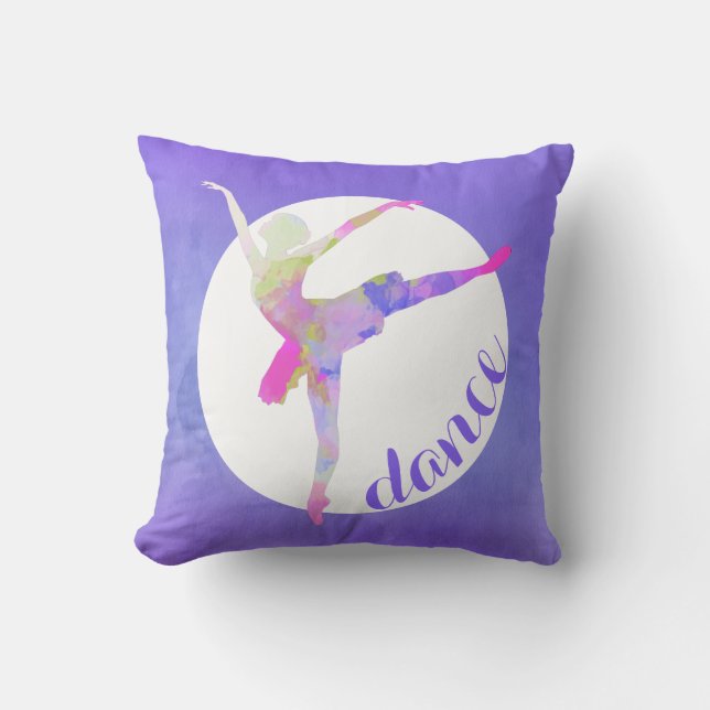 Ballerina Tanz Accessoires Kissen (Vorderseite)
