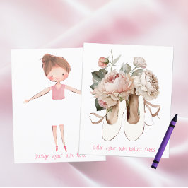 Ballerina Tanz Geburtstagsparty Farbaktivität