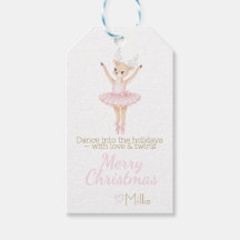 Ballerina/Tanz-Geschenkanhänger