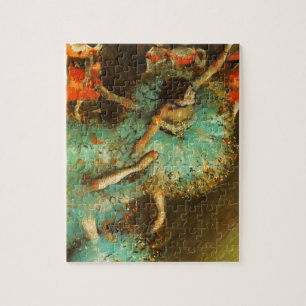 Ballerina Tanz Grüne Tänzerin Edger Degas Malerei