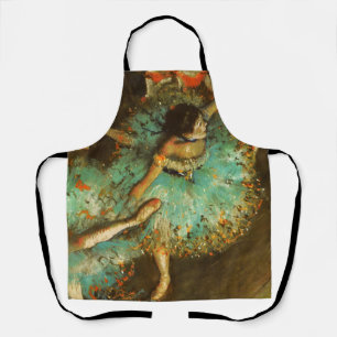 Ballerina Tanz Grüne Tänzerin Edger Degas Malerei Schürze