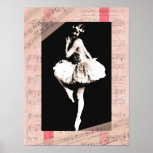 Ballerina-Tanz Poster