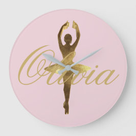 Ballerina Tanz Ristorante della Carrà Große Wanduhr