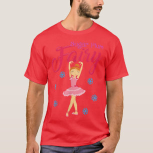 Ballerina Tanz Weihnachten Zucker Mühle T-Shirt