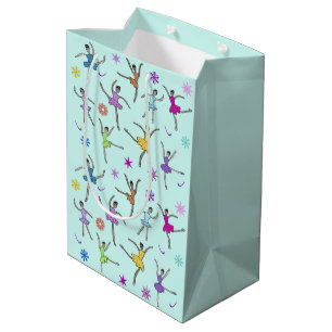 Ballerina-Tänzer-Geschenk-Taschen Mittlere Geschenktüte