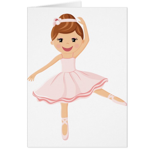 Ballerina-Tänzer mit dem braunen Haar (Vorne)