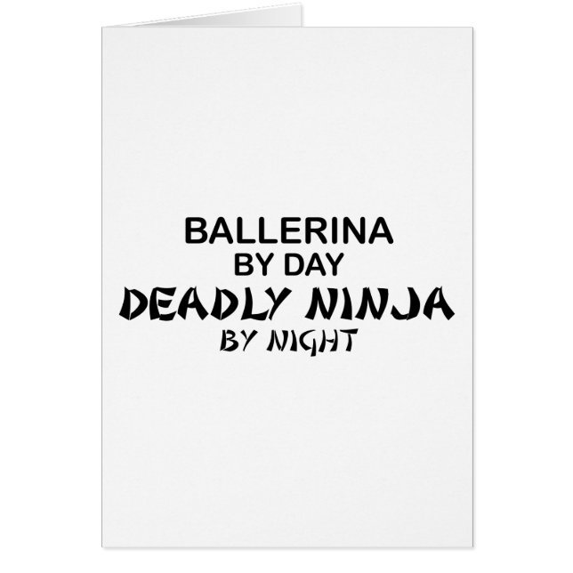 Ballerina tödliches Ninja bis zum Nacht (Vorne)