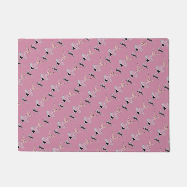 Ballerina-Tür-Matte Fußmatte (Vorderseite)