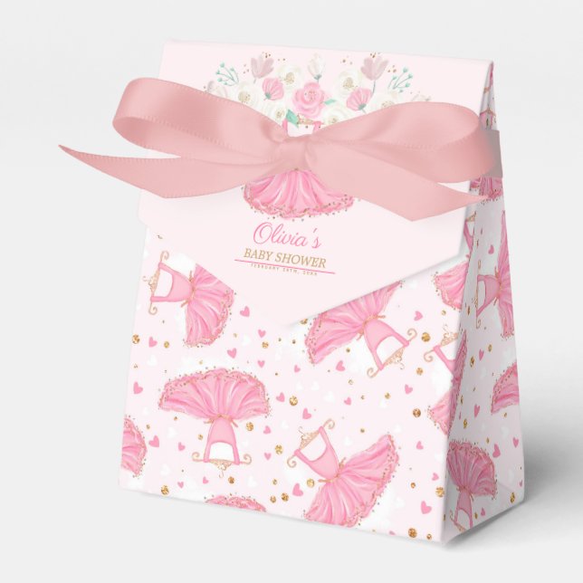 Ballerina Tutu Dress Geschenkschachtel (Vorderseite)