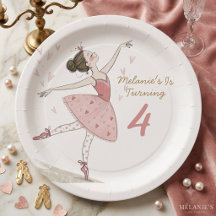Ballerina tutu Geburtstagsparty
